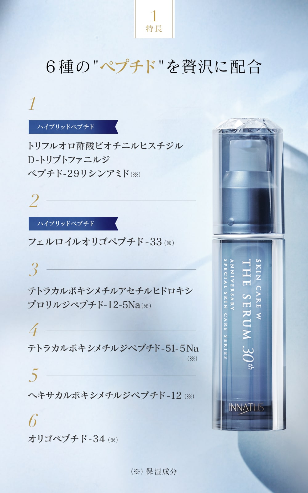 INNATUS｜SKINCARE W THE SERUM 30TH – イナータスオンラインストア